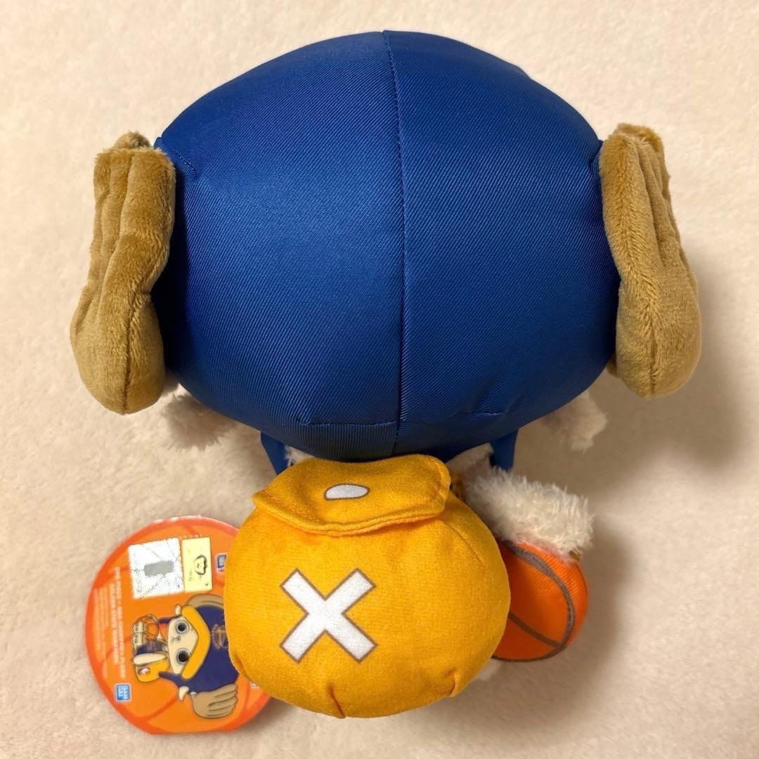 ONE PIECE x NBA CHOPPER's PLUSH GOLDEN STATE WARRIORS Toy Doll