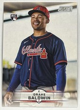 2025 Topps Stadium Club Baseball #61 Drake Baldwin, Atlanta Braves RC ROY
