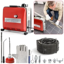 Rohrreinigungsmaschine mit 6 Köpfen Rohrreinigungsgerät 500W Elektrische Köpfe