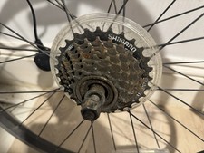 24 Inch Wheels Set with Freewheel Hub