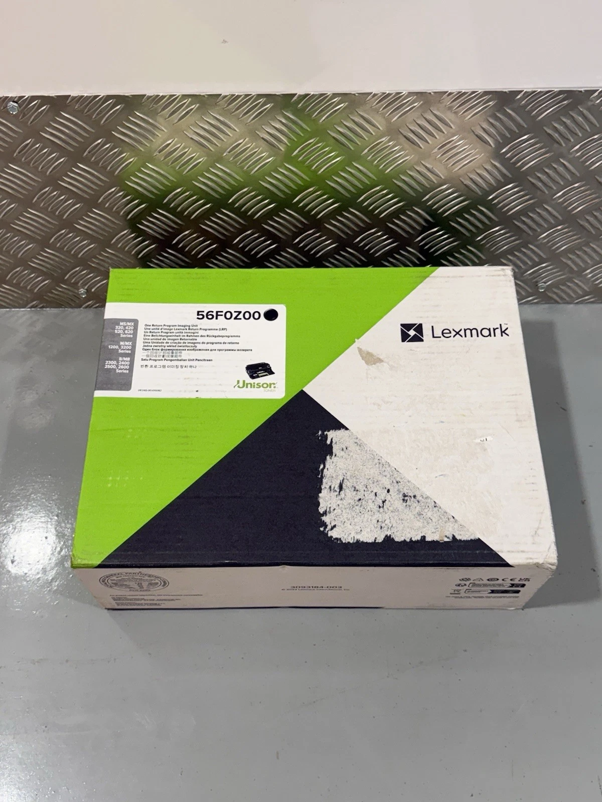 Lexmark 56F0Z00 Imaging Unit Black - Brand New Box Damaged