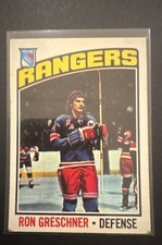 1976-77 Topps - Ron Greschner #154