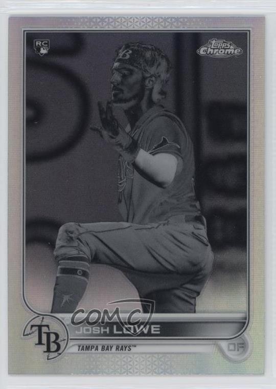 2022 Topps Chrome Negative Refractor Josh Lowe #83 09x3