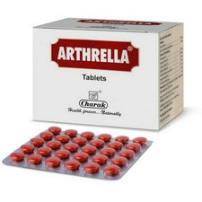 Charak ARTHRELLA Herbal Ayurvedic Tablets   30 Each, Pack of 2 60 Tabs 