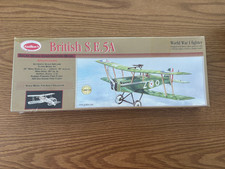 Guillow's 1:12 WWI Fighter British S.E. 5A Laser Cut Balsa
