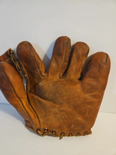 Vintage Nokona Split Finger Baseball Glove Tony York Model