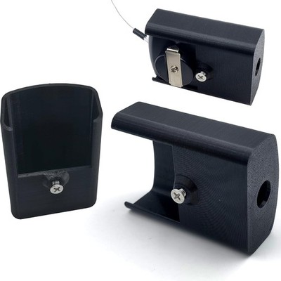 Garage Door Sensor Sun Shade Protector, Shield Black