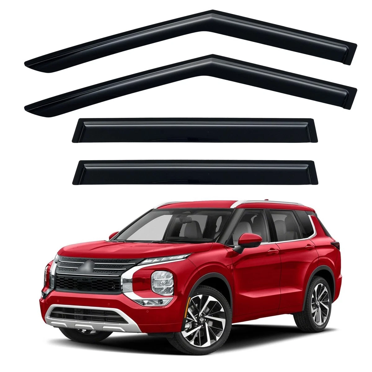 KIT N°4 PARAFANGHINI ALLARGATI +9cm MITSUBISHI PAJERO PININ 3 porte - Four X Rocker | Ricambi e accessori 4x4