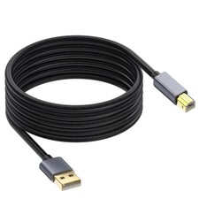 10ft USB 2.0 Printer Cable USB B To A Male Scanner DJ Controller Midi Keyboard