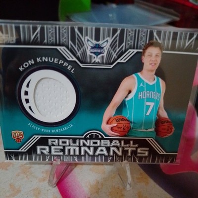   kon knueppel RC Patch Topps Flagship Basketball - Roundball Remnants 