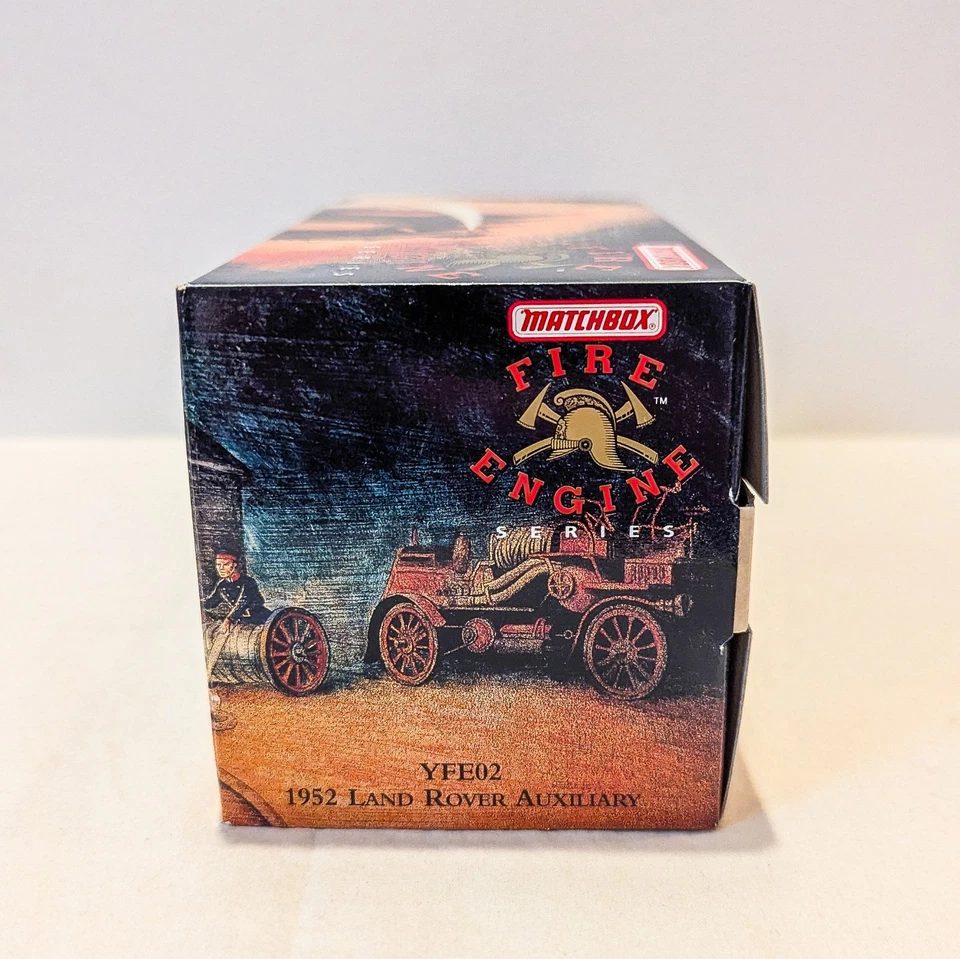Matchbox Models of Yesteryear Fire Engine Series 1952 Land Rover Auxiliary YFE02 - Image 3 of 4