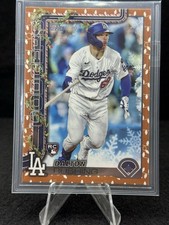 2025 Topps Holiday - Dalton Rushing #H105 Gold Holiday Lights (RC)