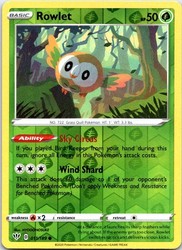 Rowlet 011/189 Darkness Ablaze Reverse Holo Common