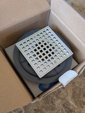Kohler Square Design Tile-In Shower Drain Brushed Nickle