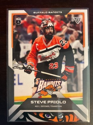 Steve Priolo 2025 TFL x NLL Lacrosse Buffalo Bandits Card #17
