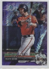 2017 Bowman Chrome Prospects Purple Shimmer Refractor Heath Quinn #BCP249 j2c
