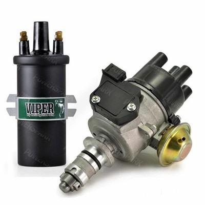 Viper High Energy Distributor Coil Black HT Leads Austin Mini Metro A PLUS 65DM4