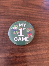 Boston Red Sox Baseball Mascot Walley The Green Monster pin 1st Game at Fenway