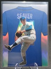 Tom Seaver - 2025 Panini Crusade Baseball - Silver Prizm Numbers Insert #5