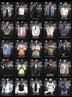 2025 Topps Series 1 Celebration Gameday Drip - Complete Your Set