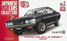 Hachette 1/18 Toyota Celica LB 2000GT 1973 Vol.1 Japanese Car Collection Diecast