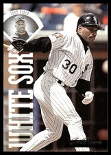 Tim Raines 1995 Leaf #208 Chicago White Sox MLB READ FREE SHIPPING AutographDen