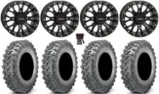 System 3 St-3 15 Wheels Black 32 Lynx Sxs Tires Honda Pioneer 1000 Talon