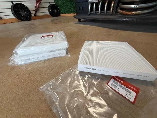 (10) Filtro de aire de cabina original original HONDA ACURA MICRON 80292-SDA-407 igual que el distribuidor Foto 4 de 4