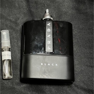 PRADA Black Men's Eau de Parfum Spray Fragrance