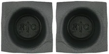 Speaker Baffle 6 1/2 Inch Round Large Frame Pair- VXT60, Black