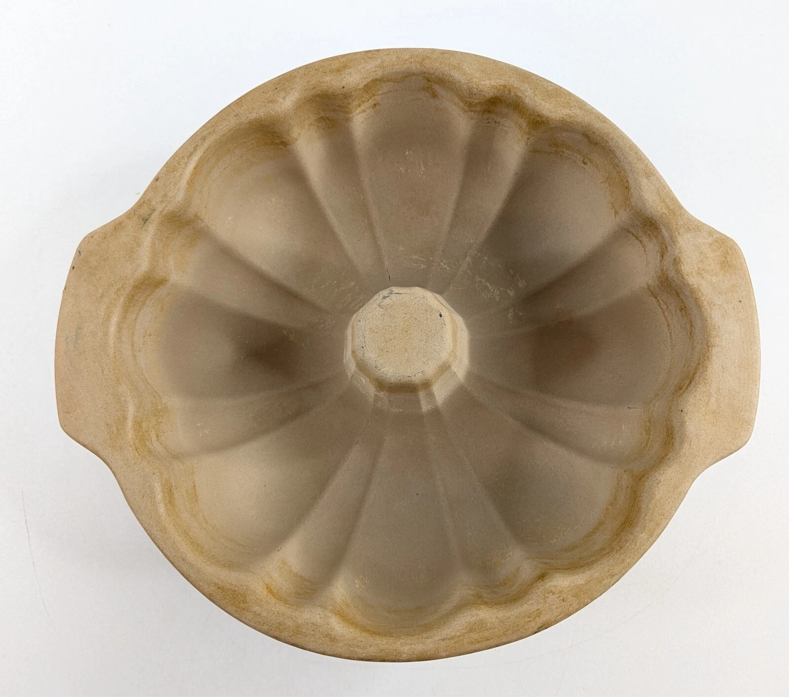 Pampered Chef 10" Fluted Bundt Cake Pan 1440 – Family Heritage Stoneware USA