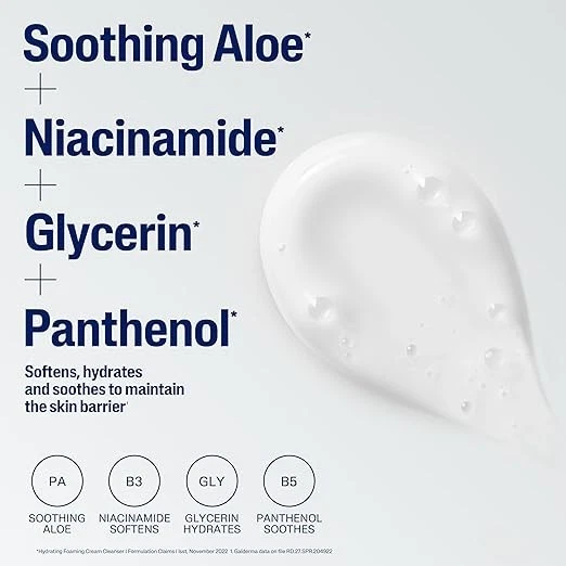 Jabón facial hidratante en espuma Cetaphil para hombres y mujeres | Crema de defensa contra la contaminación Foto 3 de 4