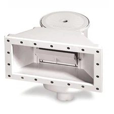 Hydrotools WBITS036 Wide Mouth Thru-Wall Above Ground Pool Skimmer - ABS