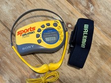 Sony Sports Walkman SRF-M78 AM/FM Radio W/ MDR-W14 Headphones  Armband