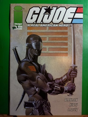 #ad 2001 Image Comics GI Joe Issue 1 J. Scott Campbell 2nd Printing Cover Variant $10.00
