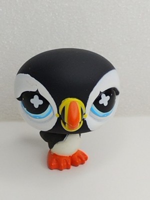 PUFFIN #654 - Authentic Littlest Pet Shop - Hasbro LPS