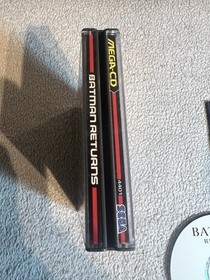 Batman Returns Sega Mega CD Game with Manual, PAL UK