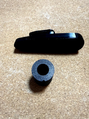 GearHead Works Tailhook Mod 1C Soft Rubber Recoil Pad/Plug Matte Black
