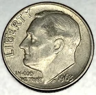 1963-D Roosevelt Dime - Circulated Condition - 90% Silver - US Coin - 3044