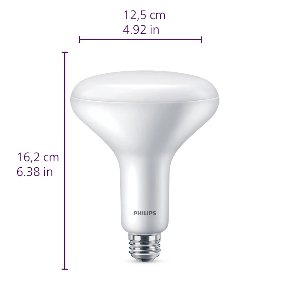 LED BR40 5000K Ultra Definition Dimmable Light Bulb EyeComfort 15 000 Hours - Image 3 of 4
