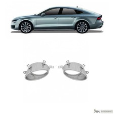Endrohrblende Blende Auspuff Edelstahl für Audi A7 Sportback (4GA, 4GF) nicht RS