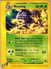 Weezing 70/165 Rare Expedition Base Set Pokemon Moderately Played on eBay