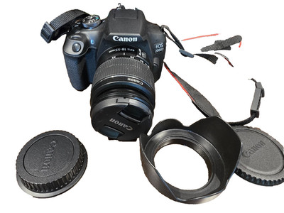 Canon EOS 2000D Digital SLR Camera Kit and Accessory Bundle- Slightly Used!