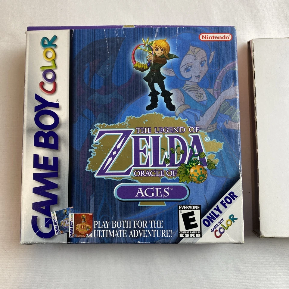 Legend of Zelda Oracle of Ages (Nintendo Game Boy Color, 2001) Originalverpackt - Bild 2 von 4
