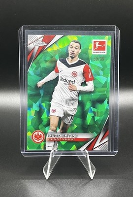 Hugo Ekitike Topps Chrome Bundesliga 24/25 /99 Eintracht Frankfurt