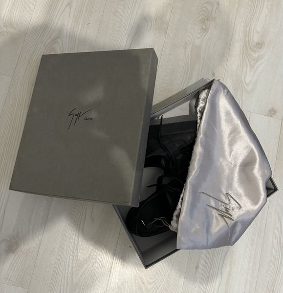 Women Giuseppe Zanotti Design Boots Black Leather