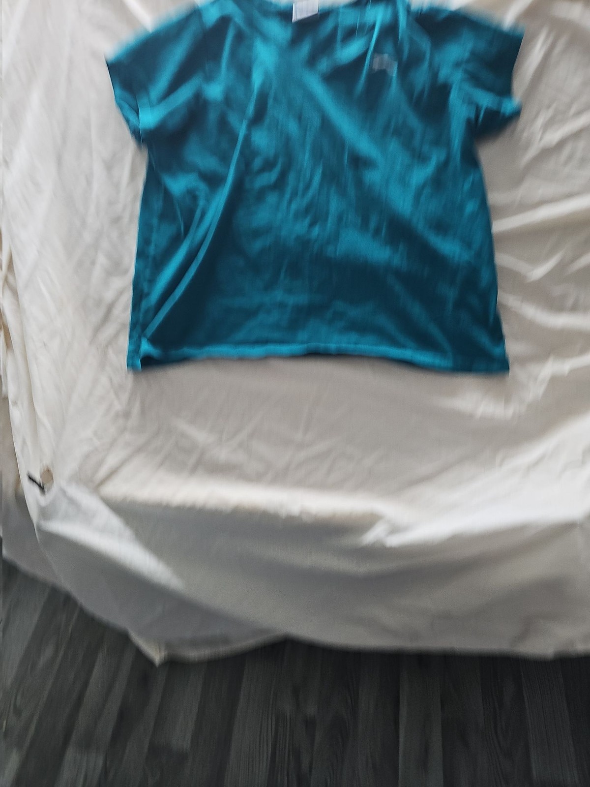 Slazenger Women's V-Neck Teal T-Shirt Size UK 20