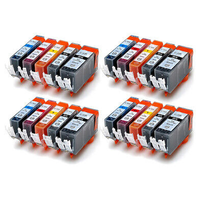 20X FüR Canon Pixma IP3600 IP4600 IP4700 MP540 MP550 MP560 MP620 Tinte Patronen-image
