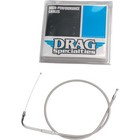 Drag Specialties 0650-1085 Alternative Length Braided Throttle Cable - 30in.