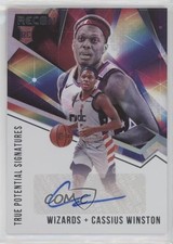 2020-21 Panini Recon True Potential Signatures Cassius Winston #TPS-CSW Auto 1u6